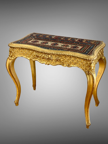 Console table en bois - console,