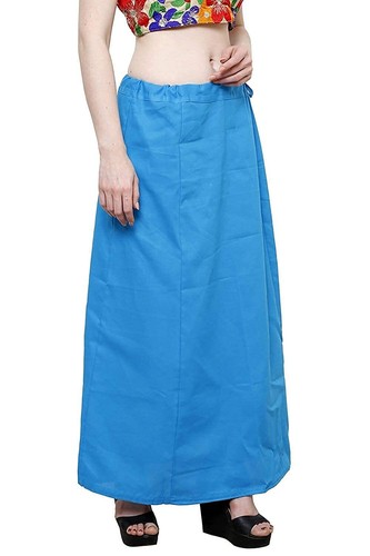 Jupon femme coton sari - jupon, en