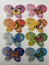 8 TELECARTES CHINE- PAPILLON- TRÈS RARE