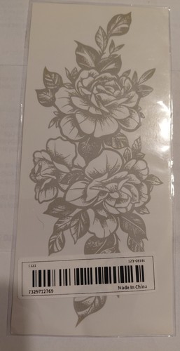 Tatouage temporaire fleurs - tatouage,
