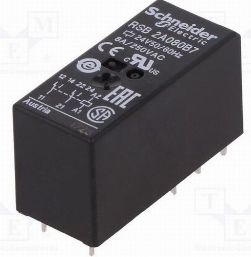 Relais schneider rsb2a080b7 - relais, 8a