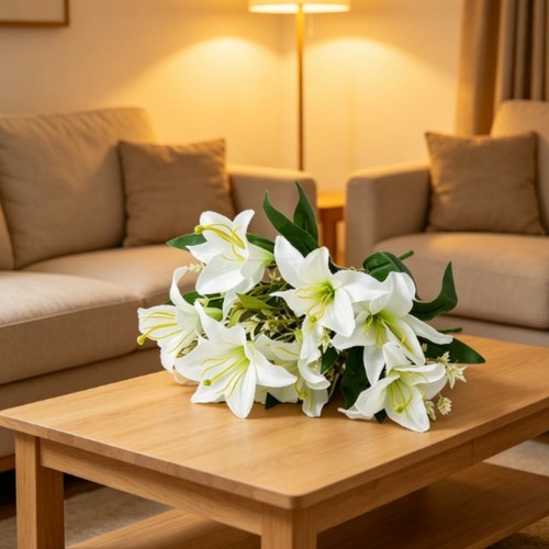 Bouquet pour lys - soie, 7