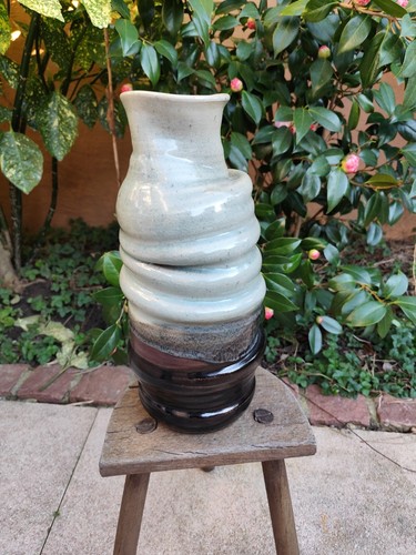 Vase céramique émaillée - vase,