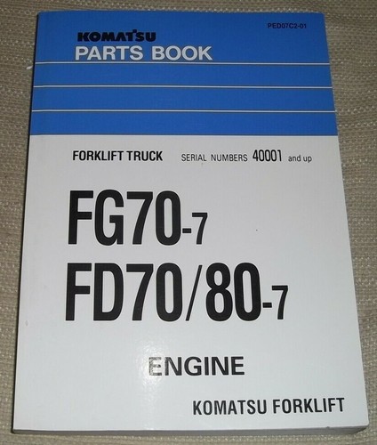 Komatsu fg70 fd70 fd80 - fg70-7, fd70-7