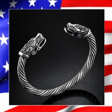 ☆ BRACELET VIKING Série Ragnar Lagertha bijoux Viking Tête de Dragon ☆