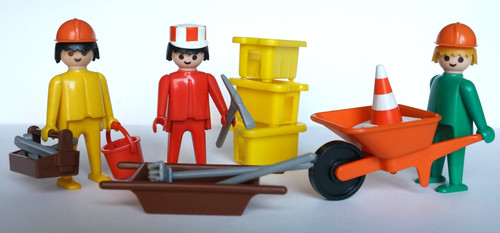 Playmobil ancien 3201 travaux - ancien,
