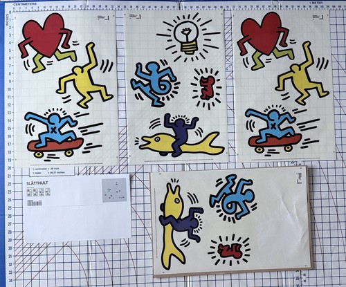 Ikea keith haring slatthult - keith,