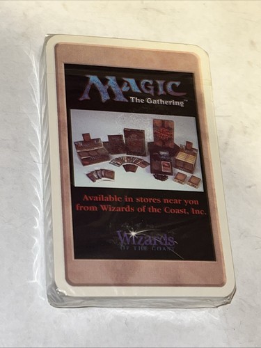 Sealed 1995 mtg - ad, dalmuti