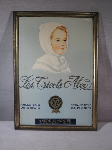 Ancienne publicite pour les - ancienne,
