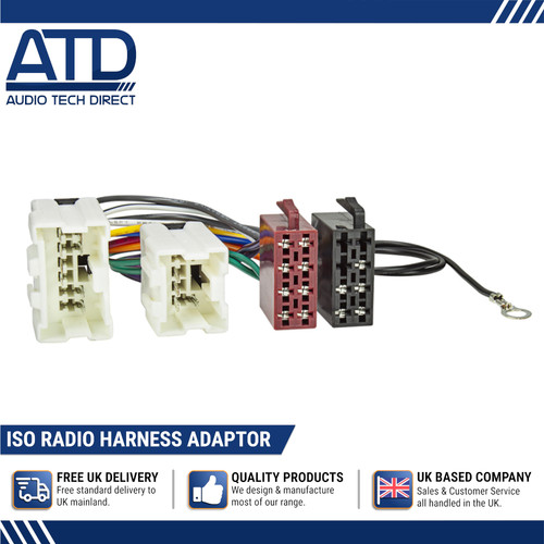Iso radio adaptateur - radio, pour