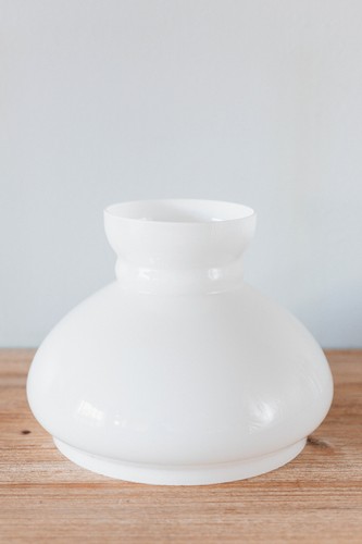 Bel abat jour opaline blanc - bel, abat-jour