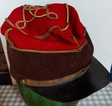 Képi ancien drap rouge