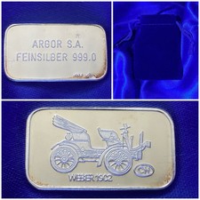 Lingot Argent Pur Argor Swiss