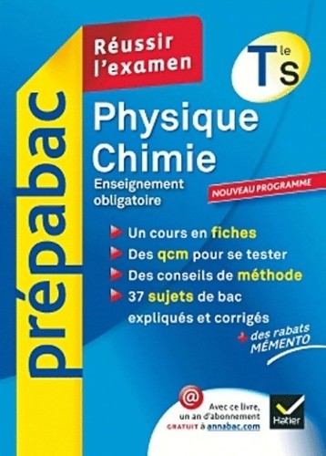 Physique chimie terminale - physique-chimie,