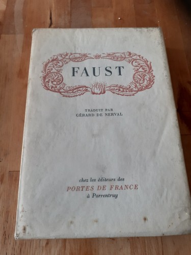 Goethe faust editeurs - goethe,