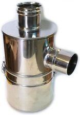 Abbattitore Fumées Eau X Poêles à Granulés Cadre Acier Inoxydable Diamètre 100mm