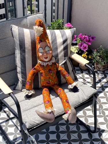 Clown jouet doux - , vintage