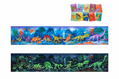Puzzle dinosaures - puzzle,