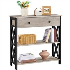 Table Console en Bois Bout de