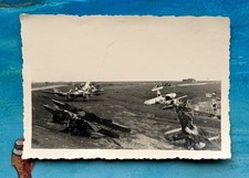 PHOTO WW2 ÉPAVE AVIONS CIMETIÈRE AÉRODROME LALEU LA ROCHELLE CHARENTE RARE !