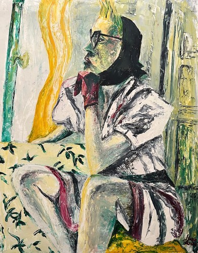 Peinture huile contemporaine