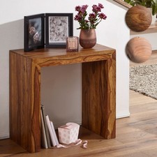 FineBuy Table d'appoint Bois