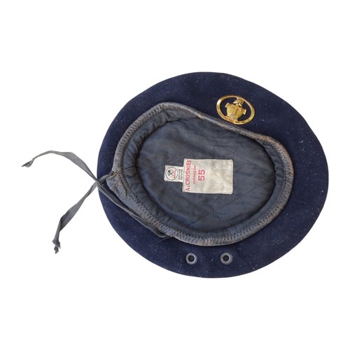 Béret noir mle crosnier - béret, 59