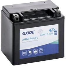 EXIDE AGM12-12M AGM Ready Batterie de Démarrage 12V 12Ah 200A EN