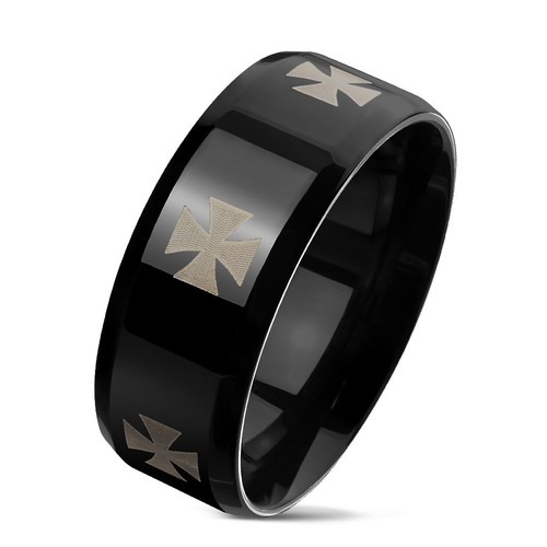 Bague blackamazement acier - blackamazement,