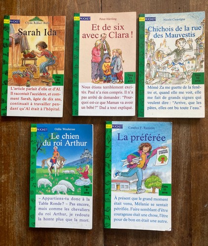 Kid pocket lot 5 romans - pocket,,