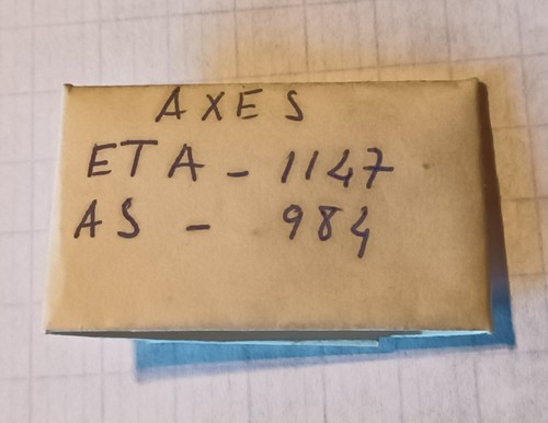 Axe balancier unruhwelle - 1, de