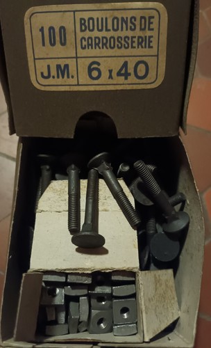 Boulon carrosserie x 40 - boulon,