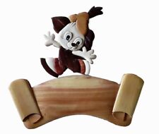 Plaque de porte bois enfant "Le Fou du bois"  100% nature