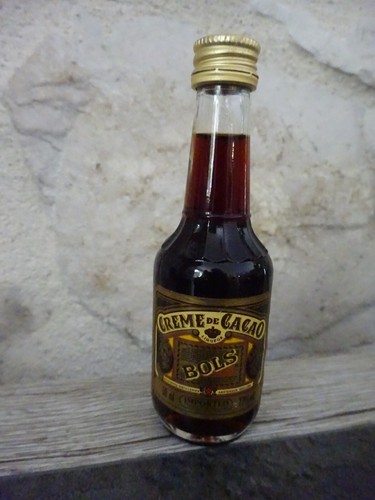 Mignonnette bouteille creme - bouteille,