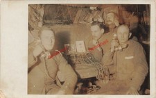 Photo carte postale soldats