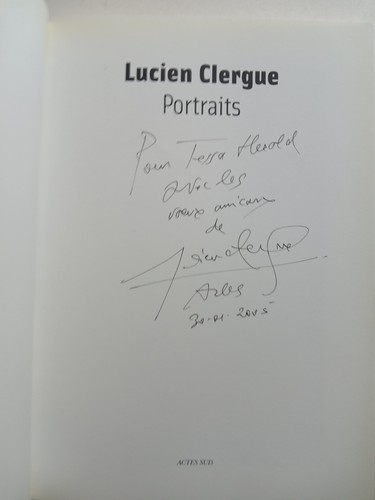 Lucien clergue portraits - lucien,