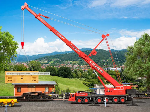 Kibri grue télescopique demag - grue,