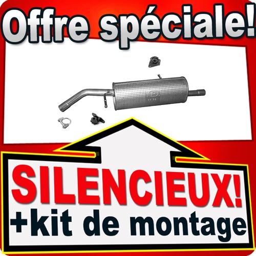 Silencieux arriere pour - silencieux,