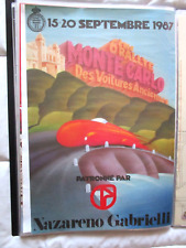 AFFICHE ORIGINALE 6 eme RALLYE