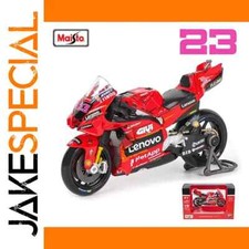 Moto Miniature Maisto 1:18 Ducati Racetrack Motorcycle Model Modèle Réduit