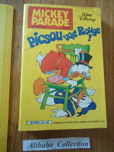 Livre mickey parade 35 - mickey,