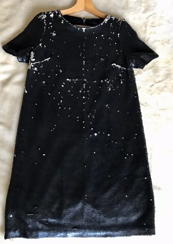 Robe noire argentée - robe,