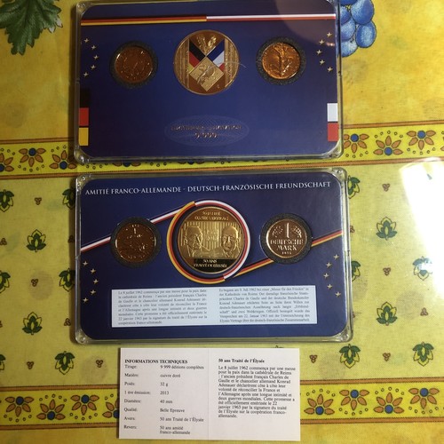 Coffret piéces france - coffret,