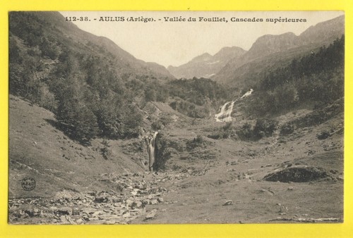 Cpa rare aulus les bains - cpa,