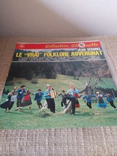 Jean Ségurel Le Vrai Folklore Auvergnat Disque Vinyl 33T CBS 54.412