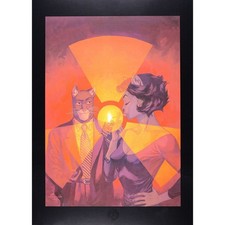 Poster affiche offset Blacksad Juanjo Guarnido, Âme Rouge (18x24cm)