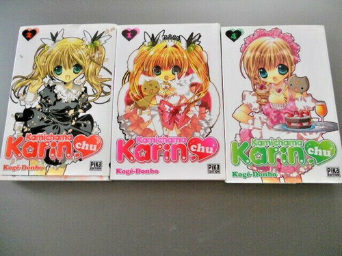 Lot livres manga kamichama - 3,