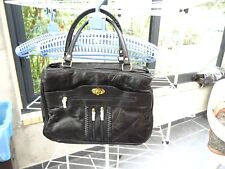 Sac à main en cuir patchouwn noir neuf