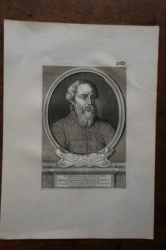 Portrait charles dumoulin - charles,
