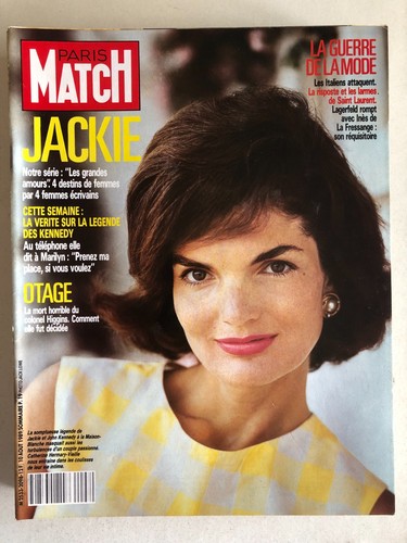 Paris match 2098 jackie - match, n°
